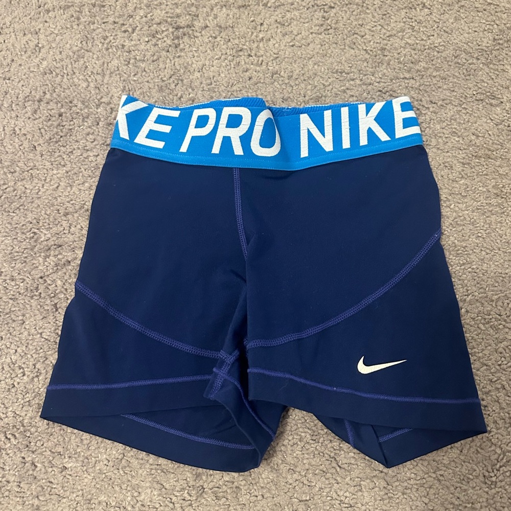 Nike Pros Navy/Royal Blue